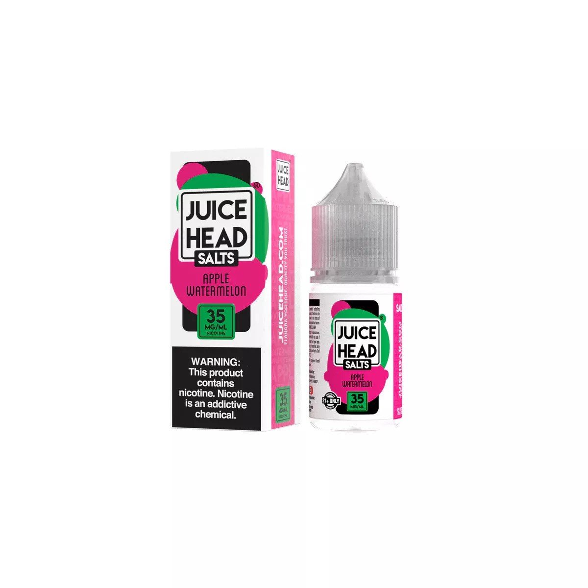 Juice Head Apple Watermelon Iced Nic Salt (30mL)