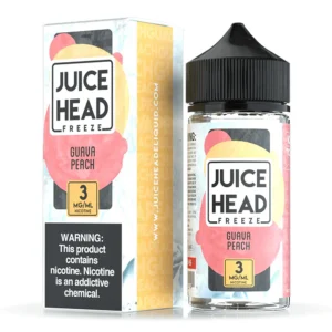 Juice Head Guava Peach Iced E-Liquid (100mL)
