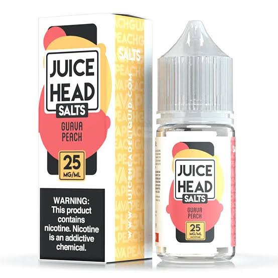 Juice Head Guava Peach Nic Salt (30mL)