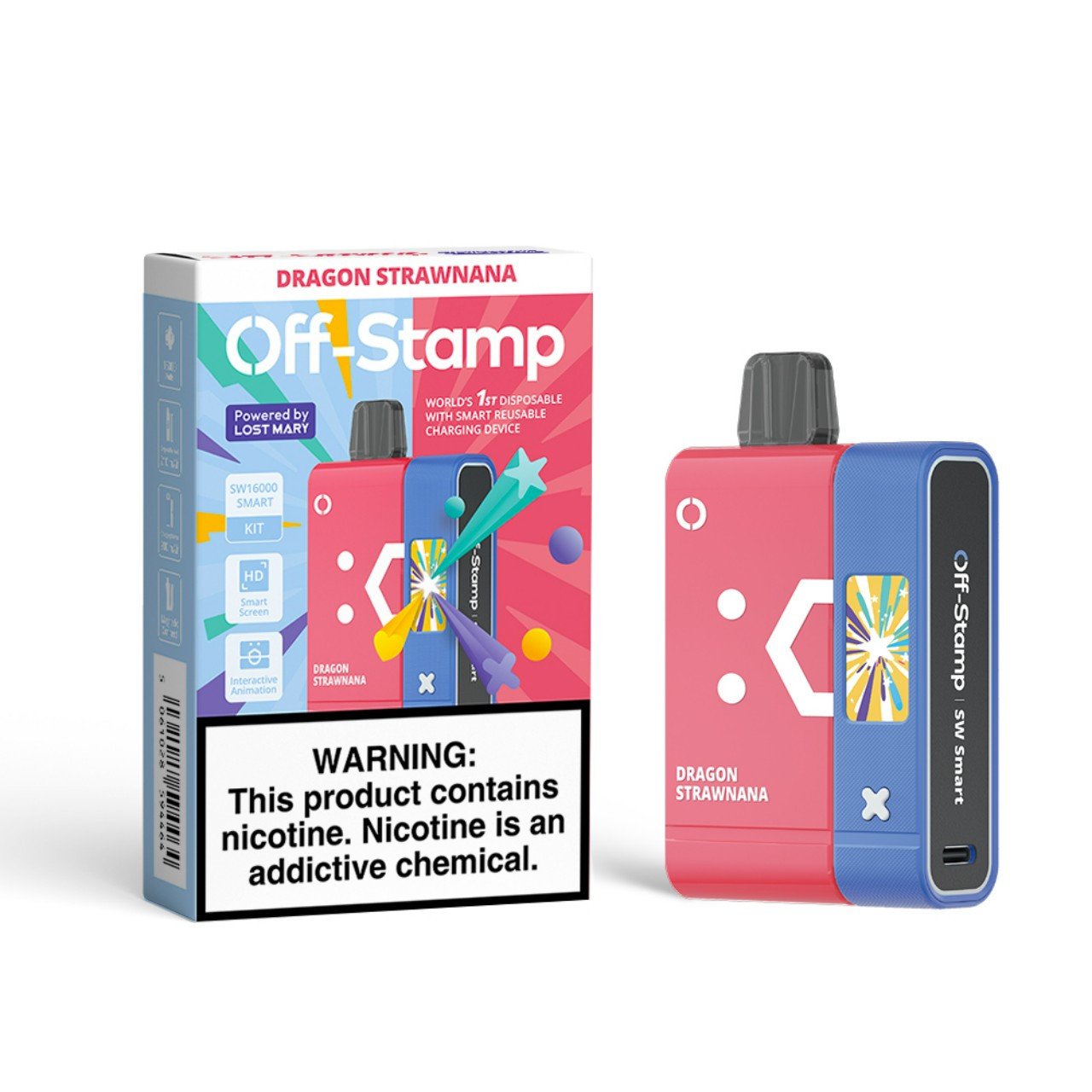 Off Stamp 16K Disposable Pod